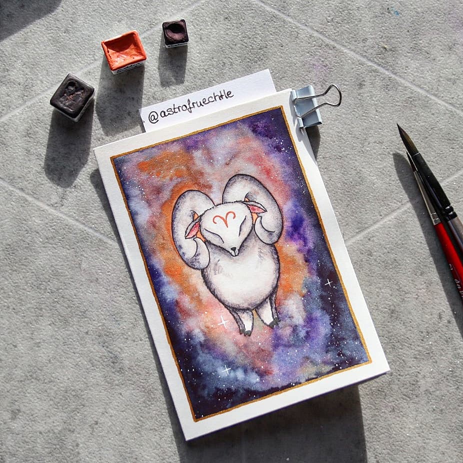 Aries - the zodiac collection