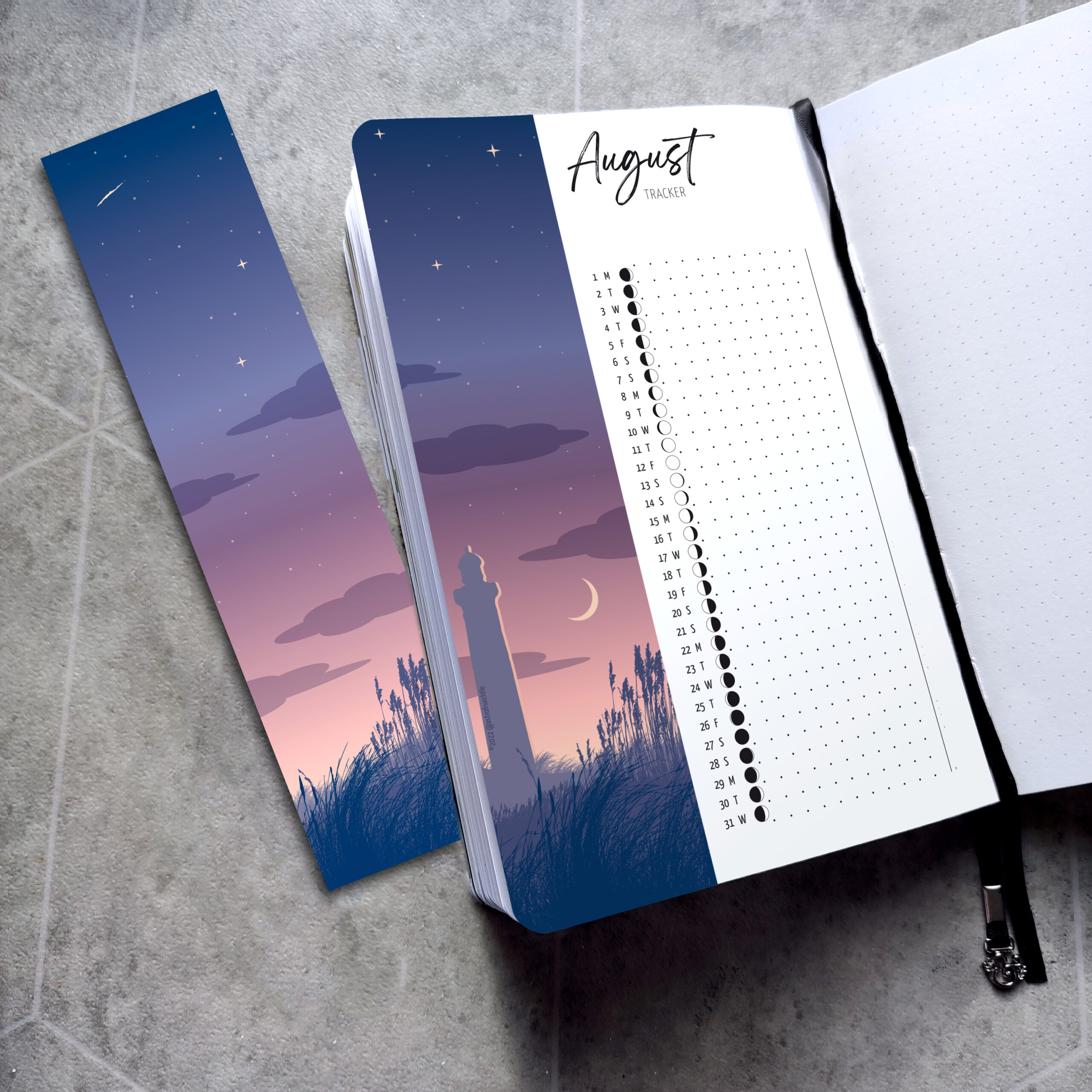 Free August Moon Tracker