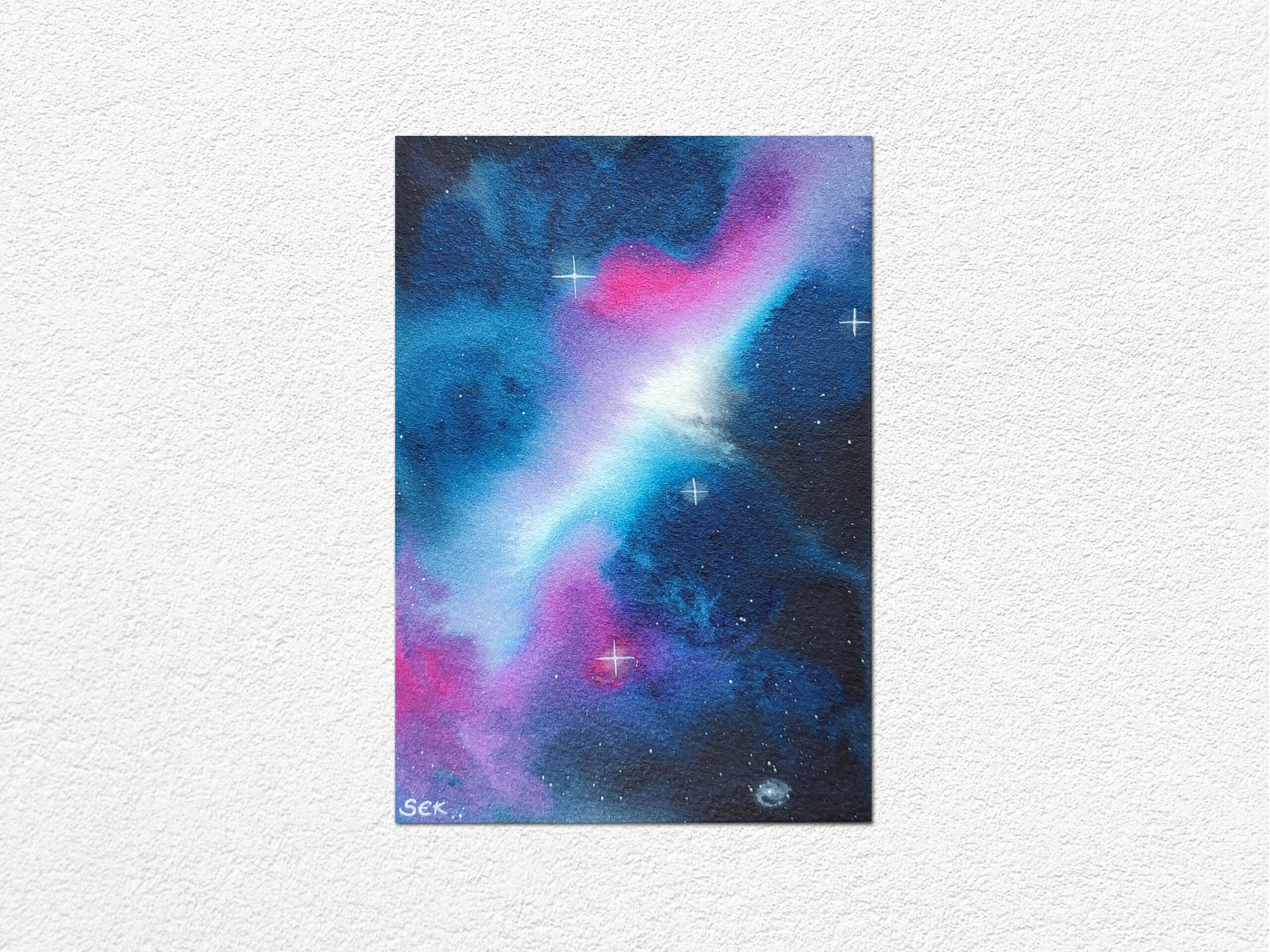 Remnants of a starburst