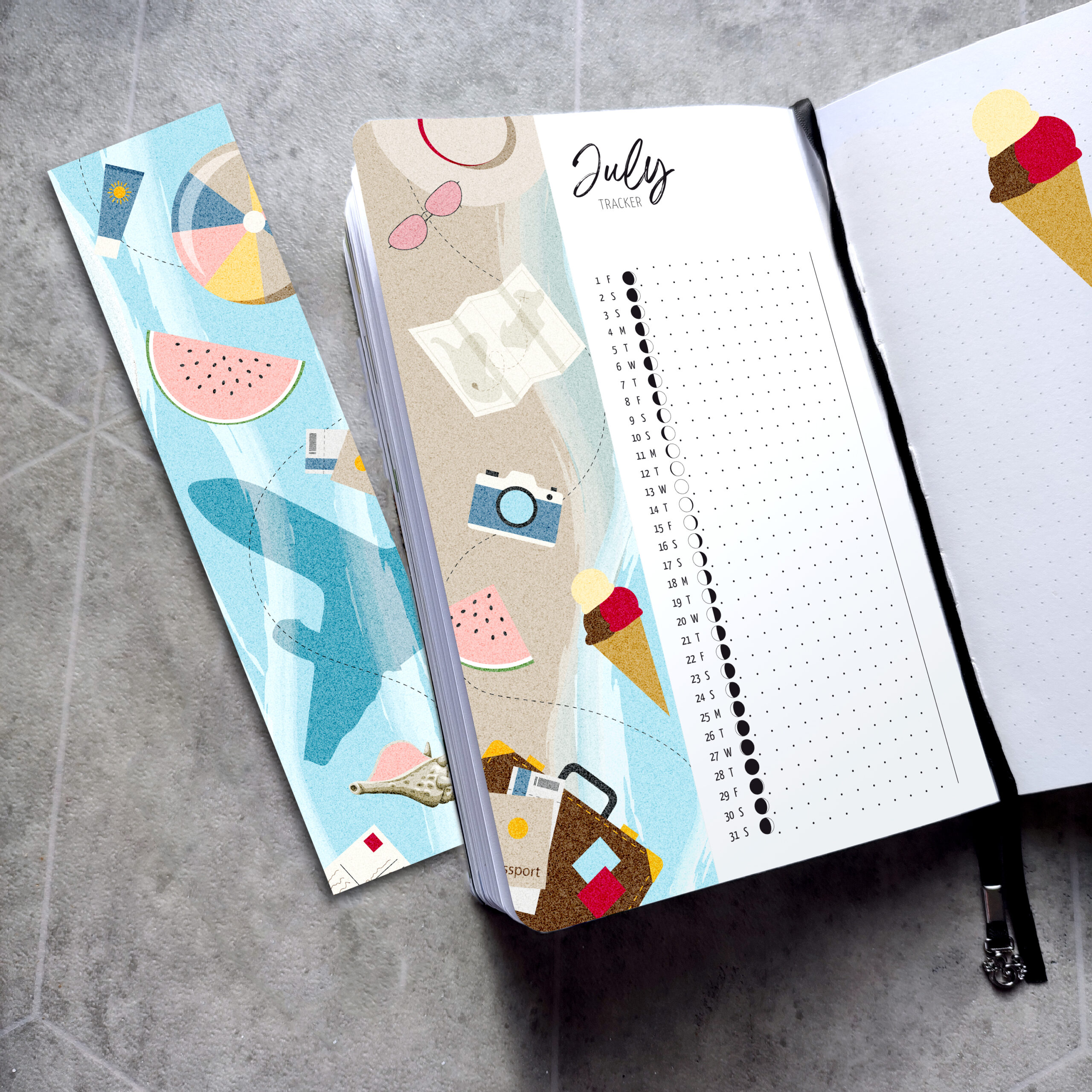 Free July Moon Tracker