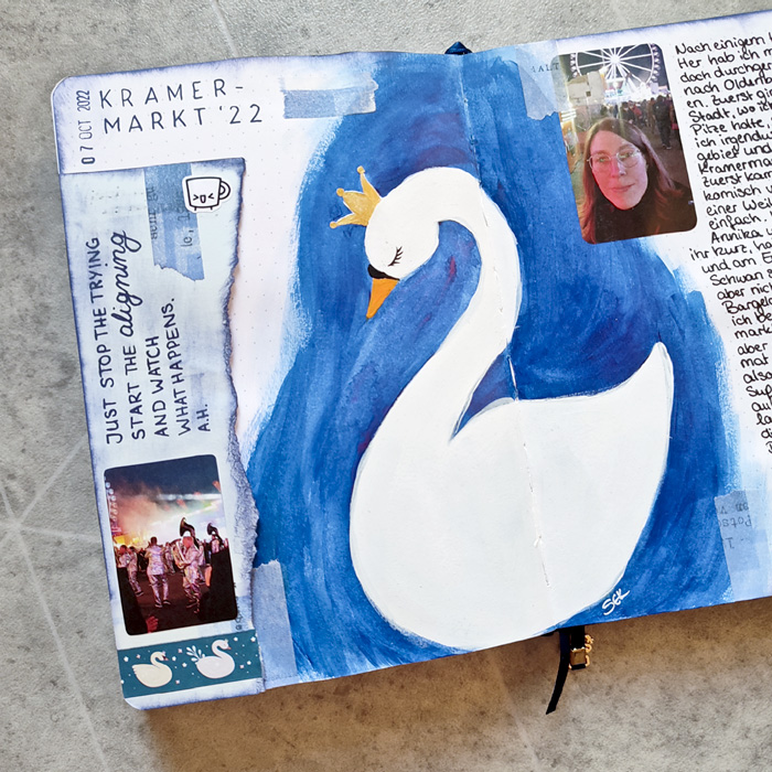 Swans and sweet memories