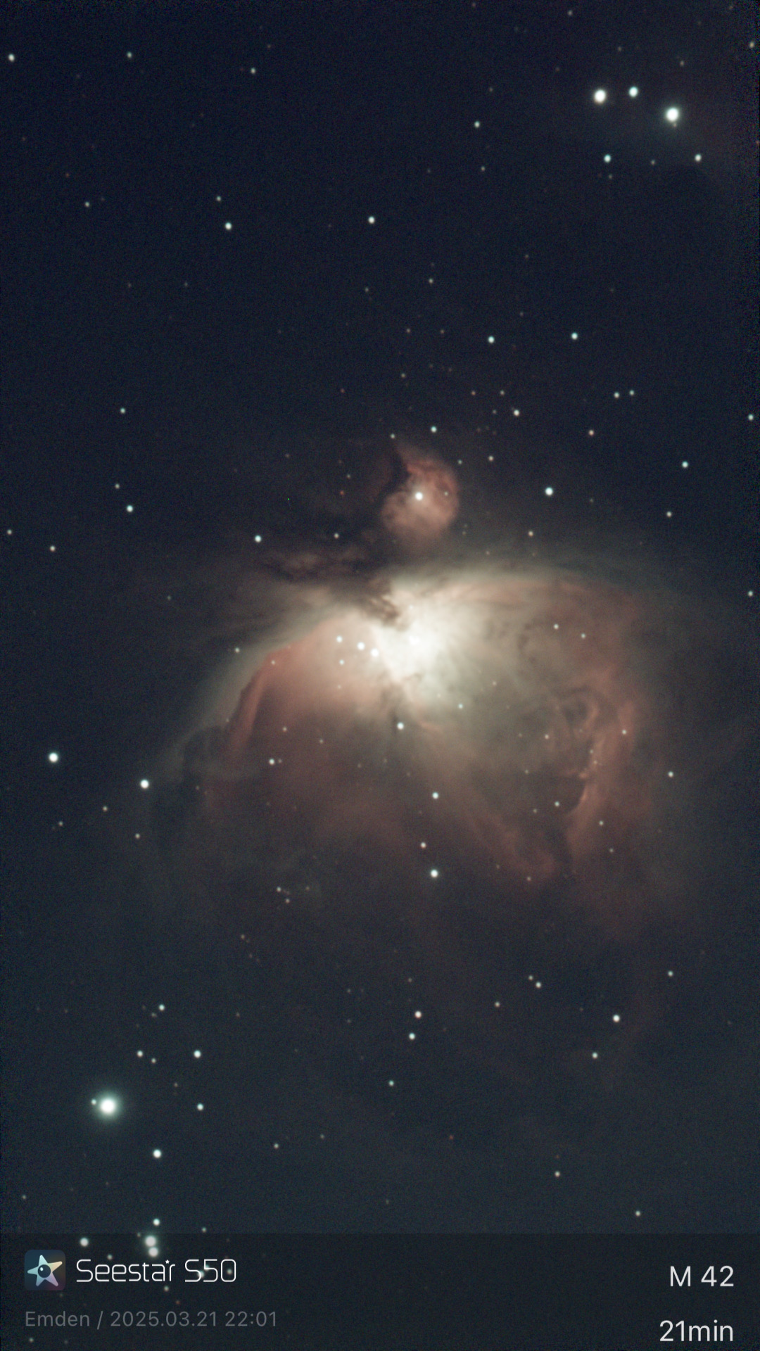 First Light with the Seestar S50