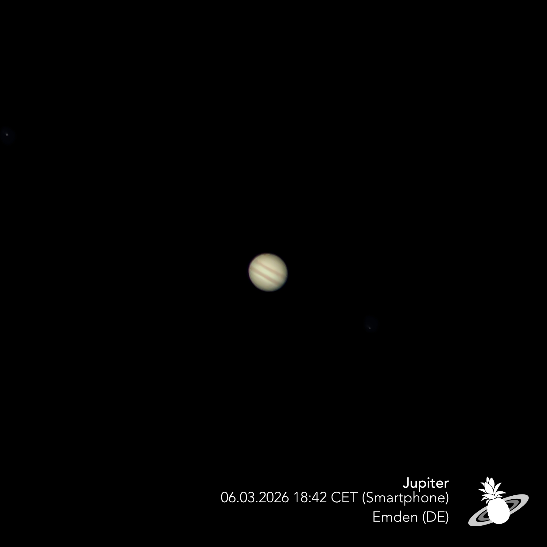 An Unusually Steady Night with Jupiter and the Crab Nebula M1